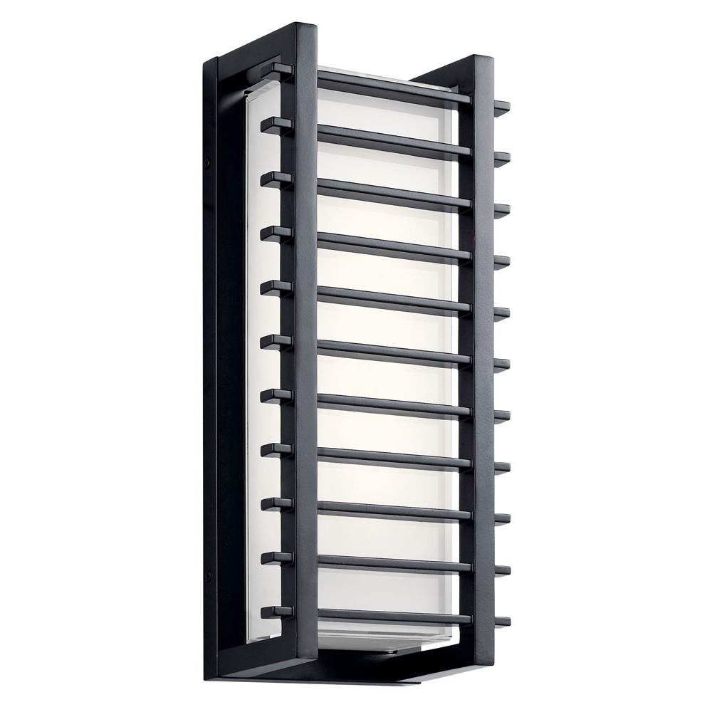 Kichler 49785BKLED Outdoor Wall LED in Black