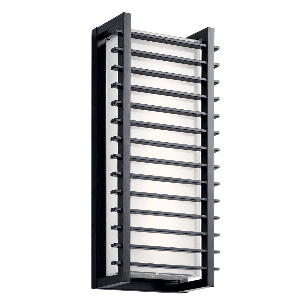 Kichler 49786BKLED Outdoor Wall LED in Black