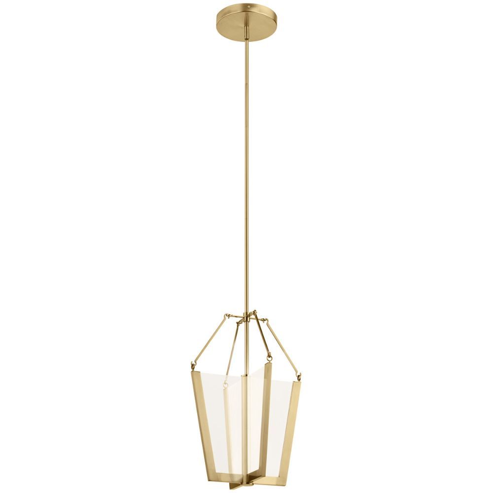 Kichler 52291CGLED Calters 19.75 inch LED Pendant with Champagne Gold Finish