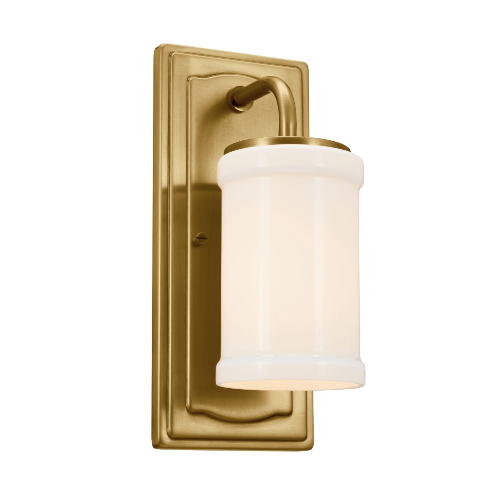 Kichler 52454NBR Wall Sconce 1Lt in Natural Brass