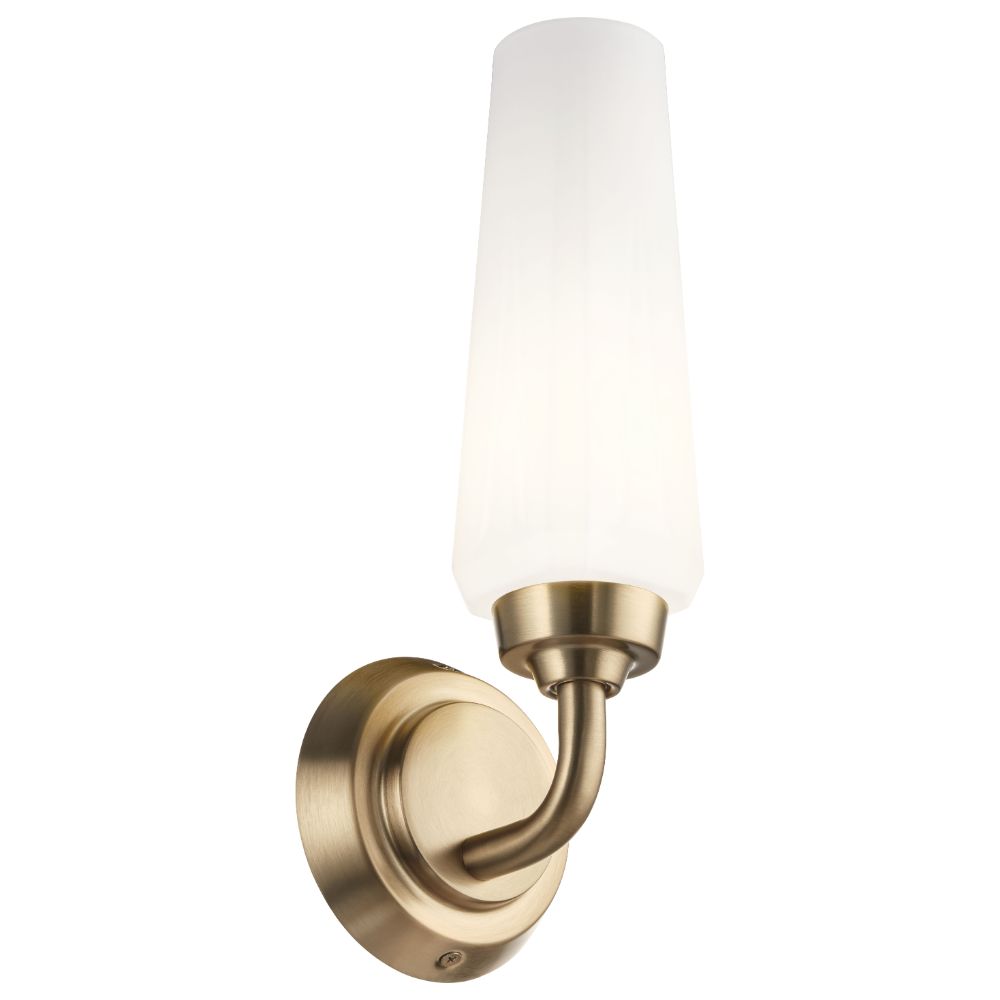 Kichler 55073CPZ Wall Sconce 1Lt in Champagne Bronze