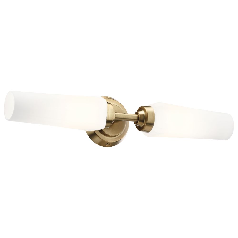Kichler 55074CPZ Wall Sconce 2Lt in Champagne Bronze