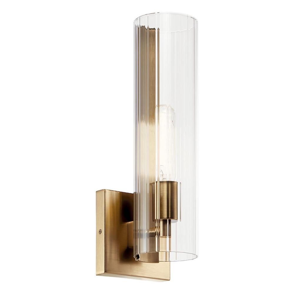 Kichler 55165CPZ Wall Sconce 1Lt in Champagne Bronze