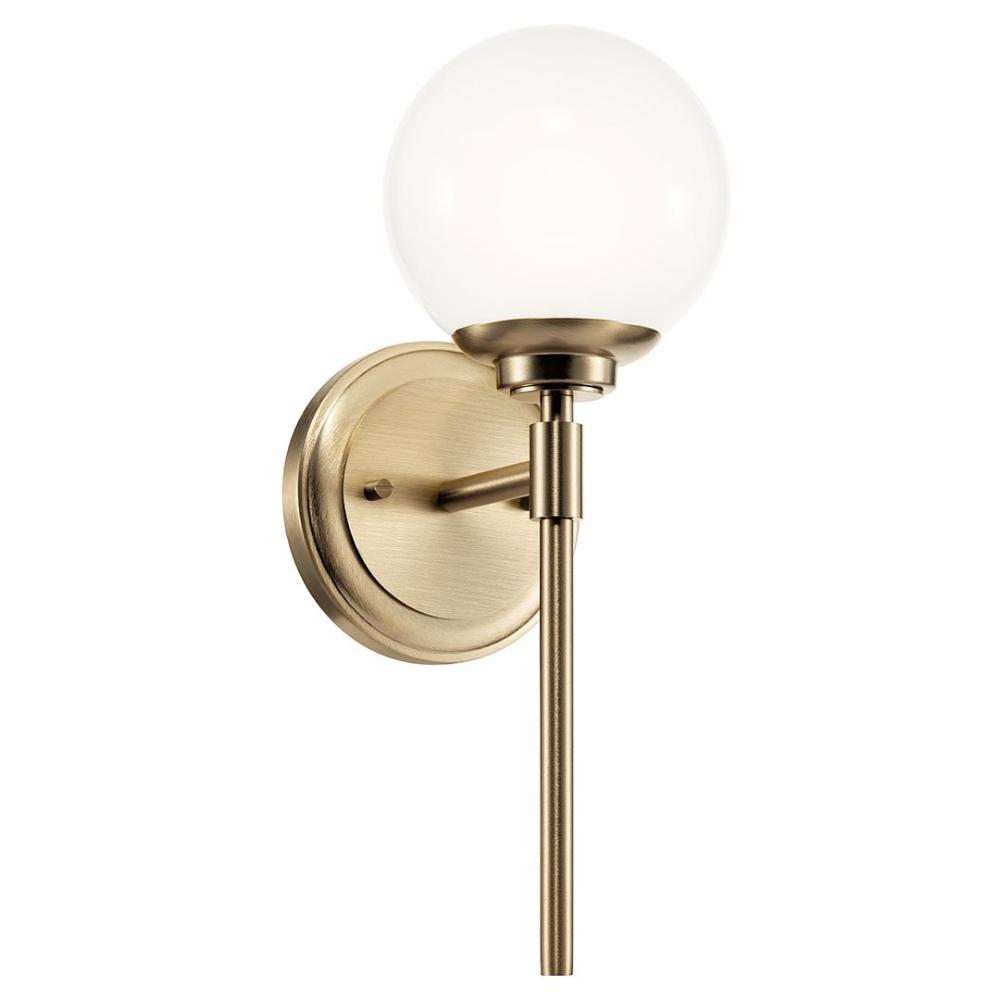 Kichler 55170CPZ Wall Sconce 1Lt in Champagne Bronze