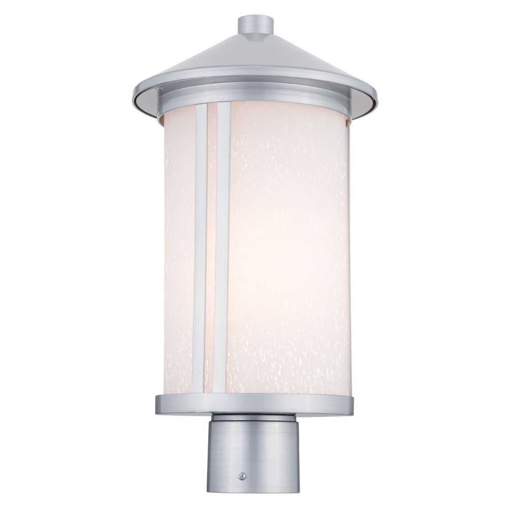 Kichler 59101BA Outdoor Post Lantern in Brushed Aluminum