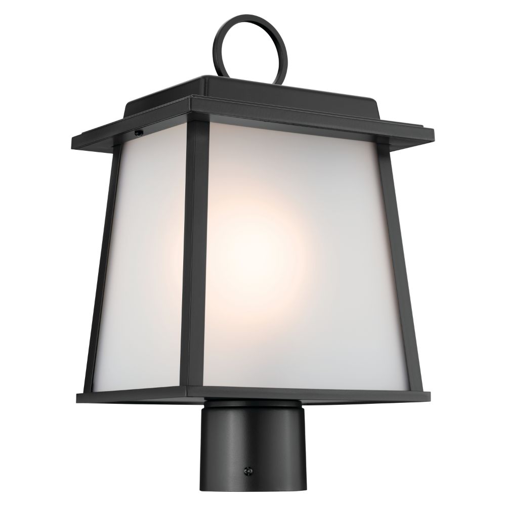 Kichler 59107BK Outdoor Post Lantern in Black