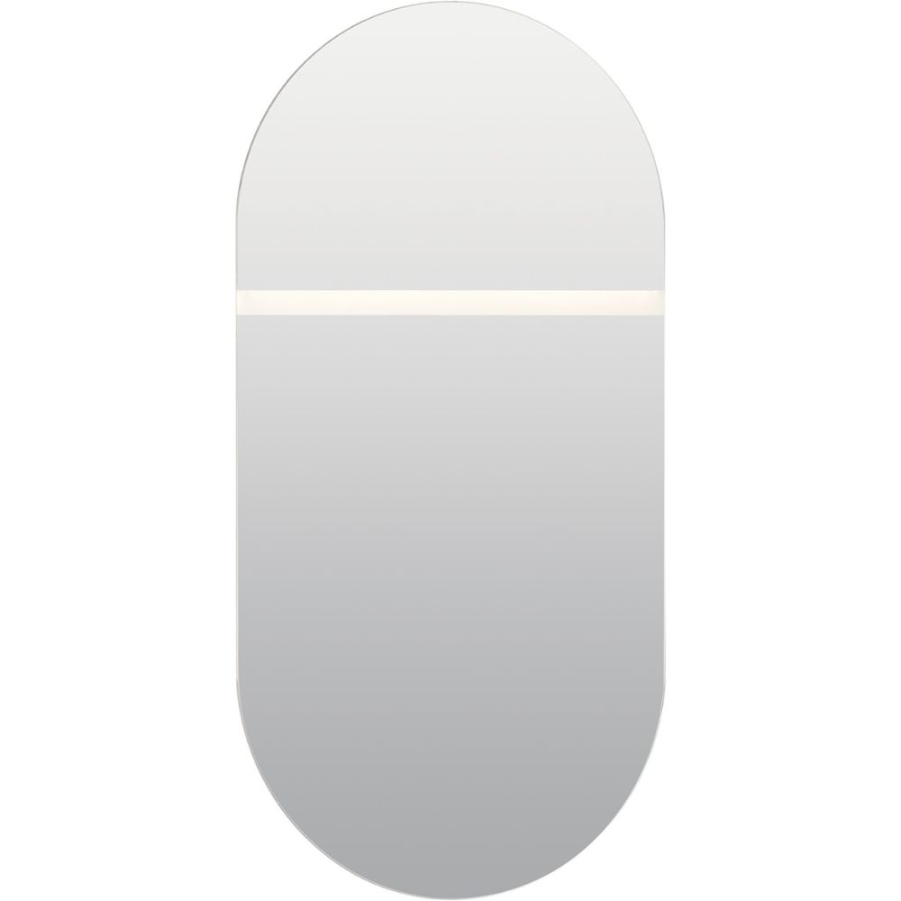 Elan 86010 Radana 30" LED Vanity Mirror with Etched Panel