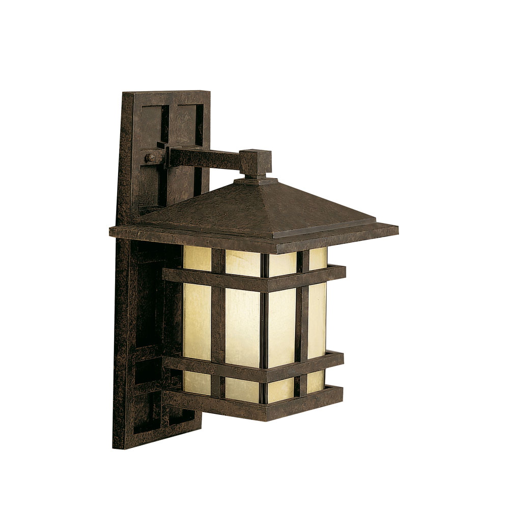 Kichler 9130AGZ Outdoor Wall 1 Light in Aged Bronze