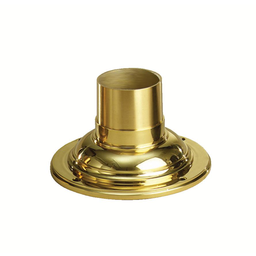 Kichler 9530PB Accessory Pedestal Adaptor in Polished Brass