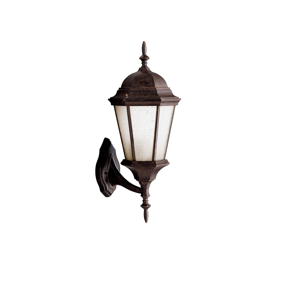 Kichler 9654TZ Madison 22.75" 1 Light Outdoor Wall Light with Clear Beveled Glass in Tannery Bronze