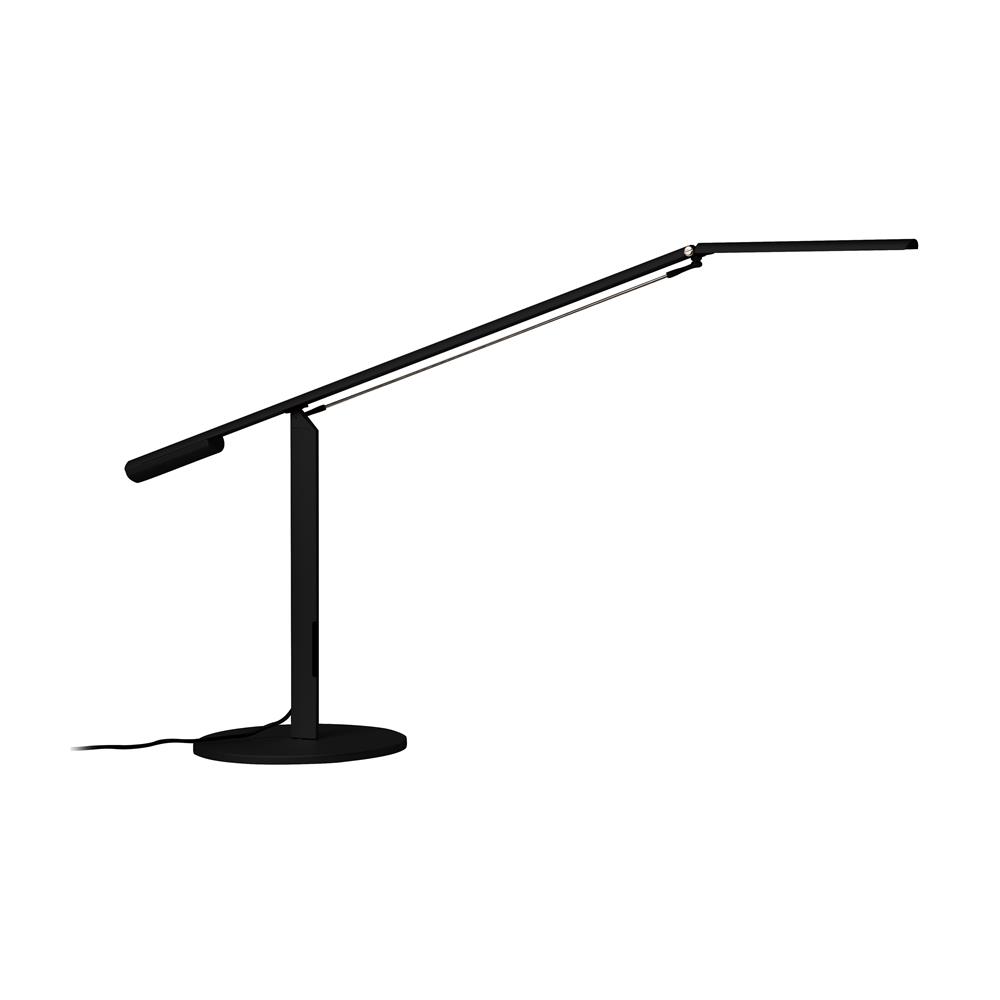 Koncept Lighting ELX-A-C-BLK-DSK Equo LED Desk Lamp (Cool Light; Black)