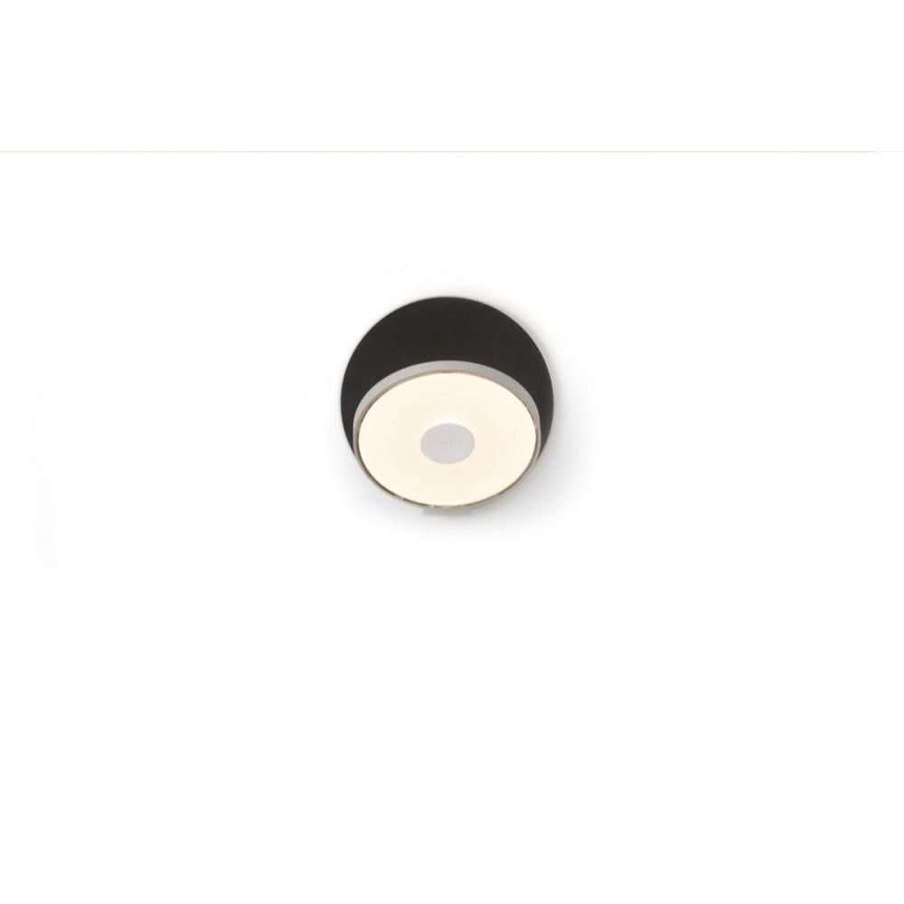 Koncept Lighting GRW-S-SIL-MBL-HW Gravy Wall Sconce - Hardwire in Silver Body, Matte Blue Face Plates
