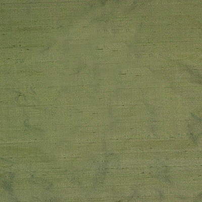 Parkertex 045280.323.0 Plain Silk Drapery Fabric in Moss/Green
