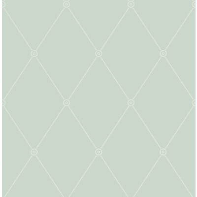 Cole & Son 100/13066.CS.0 Large Georgian Rope Trellis Wallcovering in Duck Egg