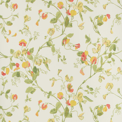 Cole & Son 100/6027.CS.0 Sweet Pea Wallcovering in Pink & Yellow