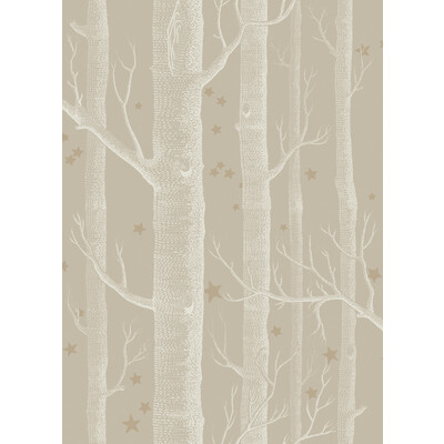 Cole & Son 103/11047.CS.0 Woods & Stars Wallcovering in Linen