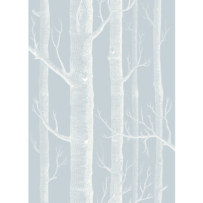 Cole & Son 103/5022.CS.0 Woods Wallcovering in Powder Blue