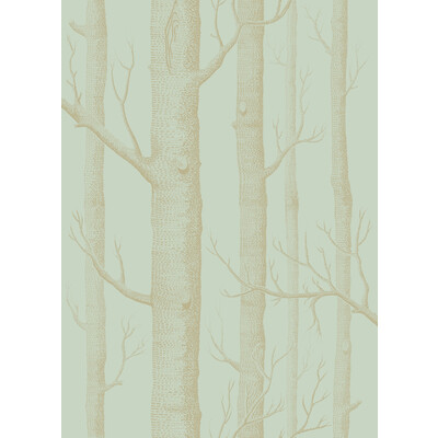 Cole & Son 103/5023.CS.0 Woods Wallcovering in Green/gold