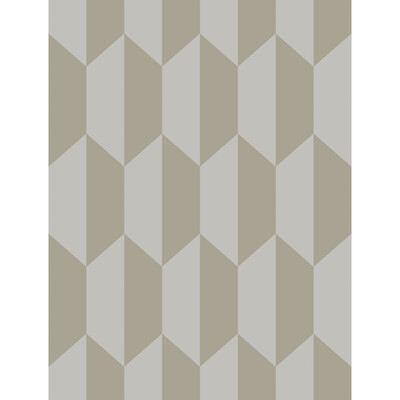 Cole & Son 105/12053.CS.0 Tile Wallcovering in Grey And Silver