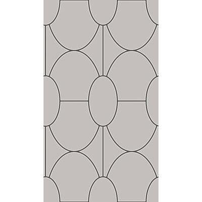 Cole & Son 105/6027.CS.0 Riviera Wallcovering in Grey