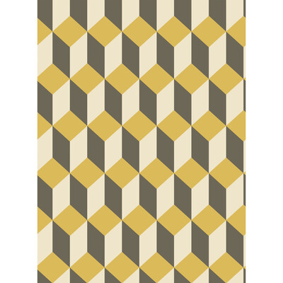 Cole & Son 105/7032.CS.0 Delano Wallcovering in Yellow And Black