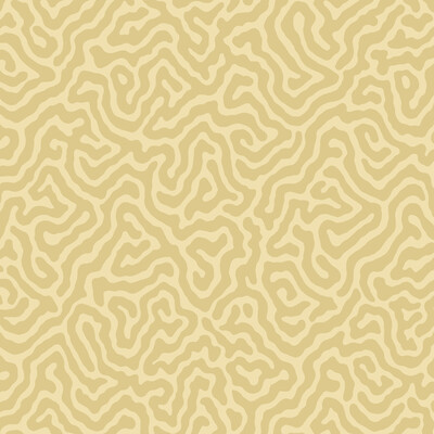 Cole & Son 106/5074.CS.0 Coral Wallcovering in Ochre/Yellow/Gold
