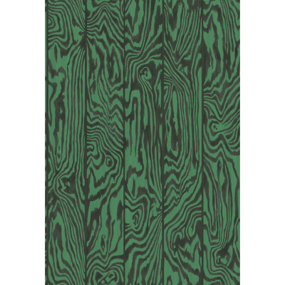 Cole & Son 107/1001.CS.0 Zebrawood Wallcovering in Emerald/Green