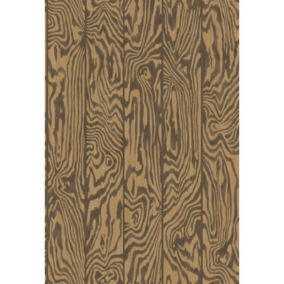 Cole & Son 107/1002.CS.0 Zebrawood Wallcovering in Tiger/Camel/Brown