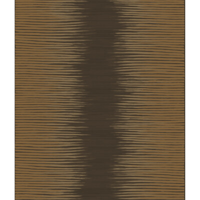 Cole & Son 107/3016.CS.0 Plume Wallcovering in Chocolate & Gilver/Chocolate/Bronze/Metallic