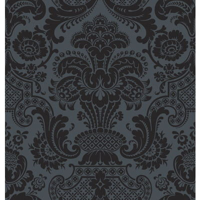 Cole & Son 108/3013.CS.0 Petrouchka Wallcovering in Charcoal