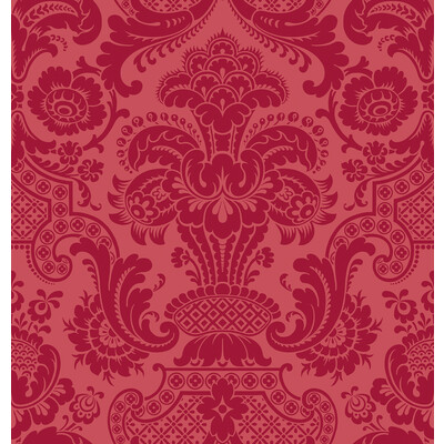 Cole & Son 108/3014.CS.0 Petrouchka Wallcovering in Red/Lavender