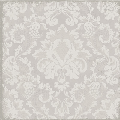 Cole & Son 108/4020.CS.0 Stravinsky Wallcovering in White/Charcoal/Bronze