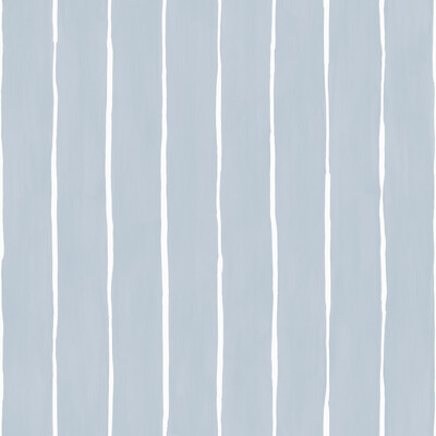 Cole & Son 110/2008.CS.0 Marquee Stripe Wallcovering in Pale Blue/Light Blue/Spa