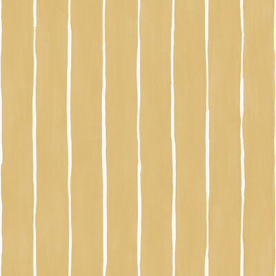Cole & Son 110/2010.CS.0 Marquee Stripe Wallcovering in Mustard/Gold/Yellow
