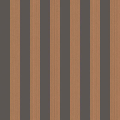 Cole & Son 110/3017.CS.0 Regatta Stripe Wallcovering in Tan + Black/Multi/Brown/Black