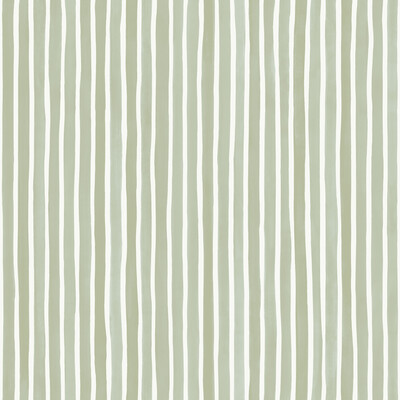 Cole & Son 110/5030.CS.0 Croquet Stripe Wallcovering in Olive/Green/Celery/Olive Green