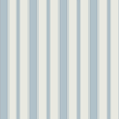 Cole & Son 110/8039.CS.0 Cambridge Stripe Wallcovering in Pale Blue/Light Blue