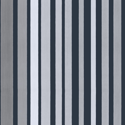 Cole & Son 110/9043.CS.0 Carousel Stripe Wallcovering in Grey/Charcoal