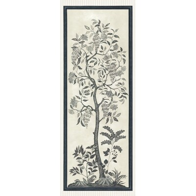 Cole & Son 113/14041.CS.0 Trees Of Eden/eternity Wallcovering in Charcoal & Parchment/Charcoal/Grey