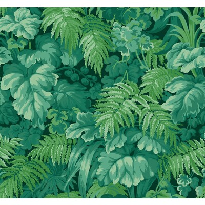 Cole & Son 113/3009.CS.0 Royal Fernery Wallcovering in Forest Green/Green