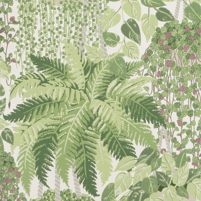 Cole & Son 115/7021.CS.0 Fern Wallcovering in Leaf Green And Olive/Olive Green/Green