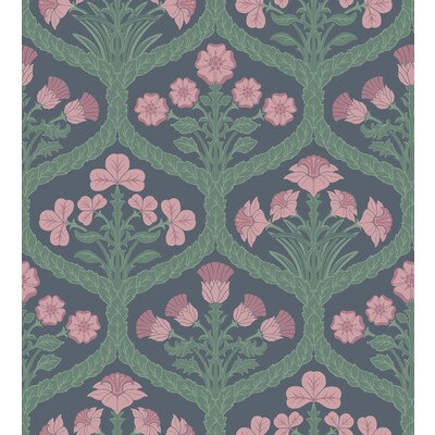 Cole & Son 116/3010.CS.0 Floral Kingdom Wallcovering in Rose/fores/Multi/Pink/Charcoal