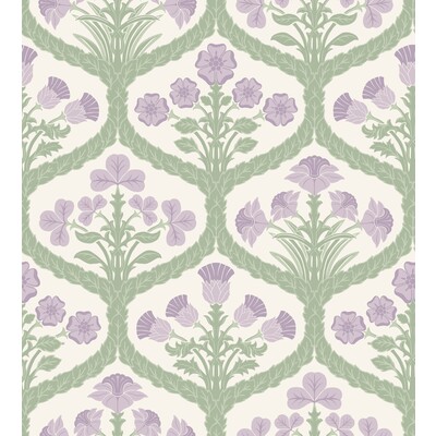 Cole & Son 116/3012.CS.0 Floral Kingdom Wallcovering in Mulb/olive/Lavender/Green