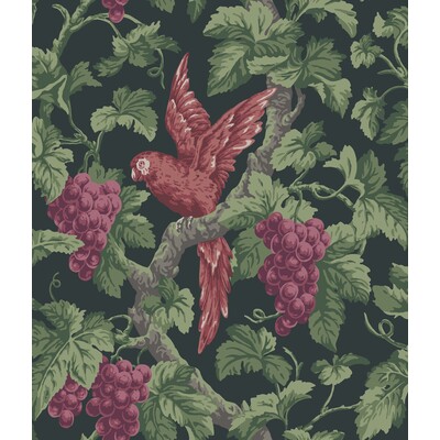 Cole & Son 116/5020.CS.0 Woodvale Orchard Wallcovering in Ruby/ch/Multi/Burgundy/red/Black