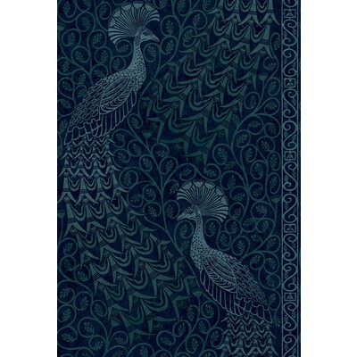 Cole & Son 116/8028.CS.0 Pavo Parade Wallcovering in M Petrol/ink/Metallic/Teal