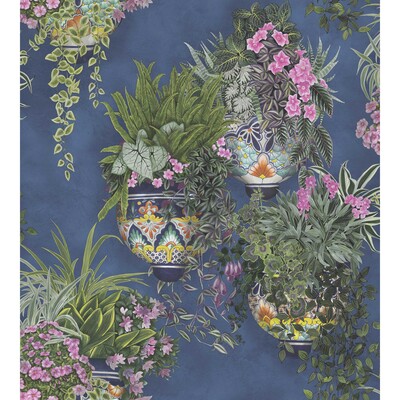 Cole & Son 117/9026.CS.0 Talavera Wallcovering in Fuchsia/forest Green/cerulean Sky/Blue/Pink/Green