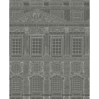 Cole & Son 118/15034.cs.0 Wren Architecture Wallcovering in Charcoal/Grey