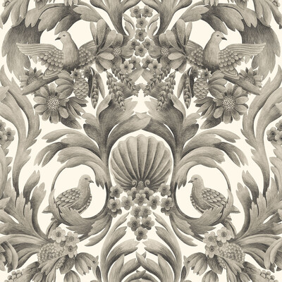 Cole & Son 118/9020.CS.0 Gibbons Carving Wallcovering in Taupe