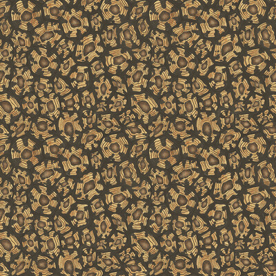 Cole & Son 119/4019.CS.0 Savanna Shell Wallcovering in Gold/Brown