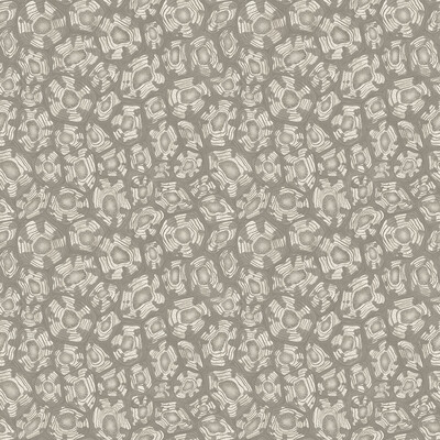 Cole & Son 119/4022.CS.0 Savanna Shell Wallcovering in Taupe/Grey